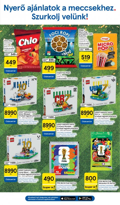 TESCO Szupermarket akciós újság