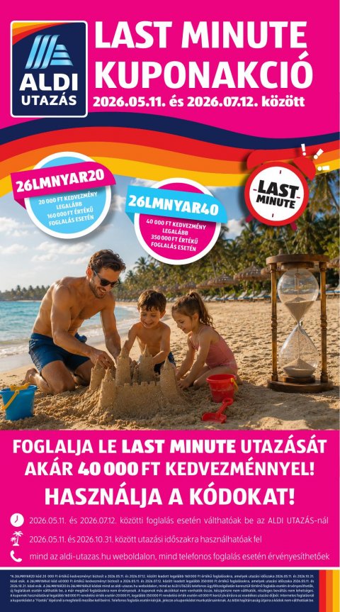ALDI Utazás akciós újság od 25. 6. 2026 do 25. 6. 2026