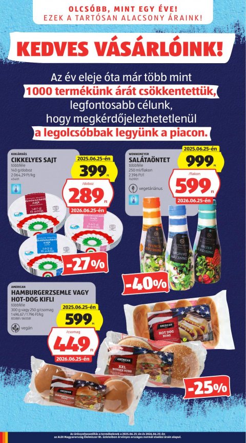 ALDI akciós újság
