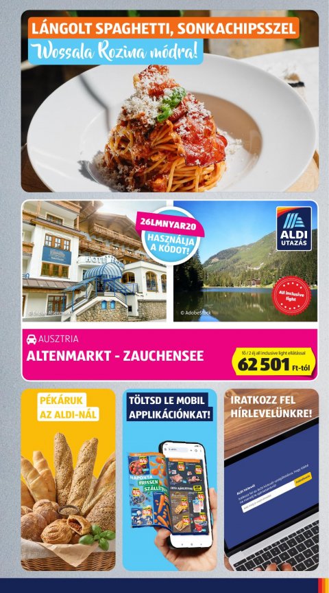 ALDI akciós újság