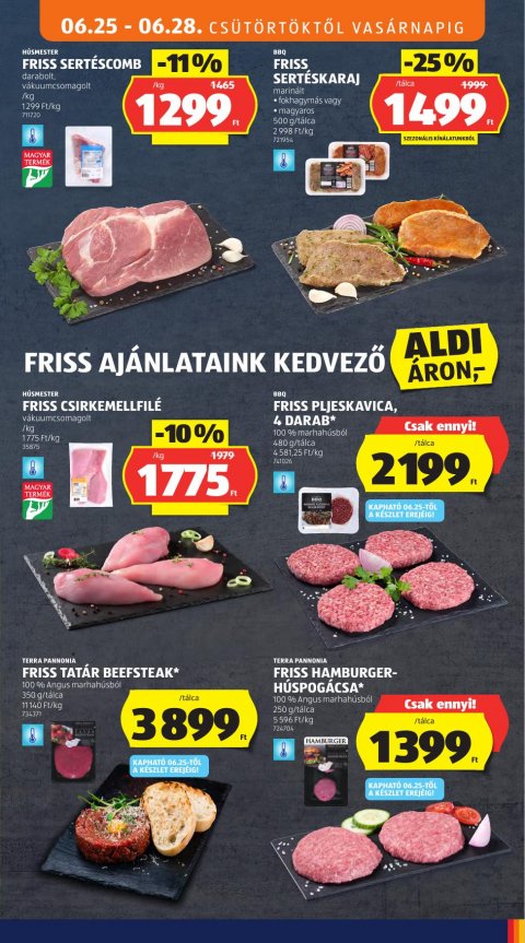 ALDI akciós újság