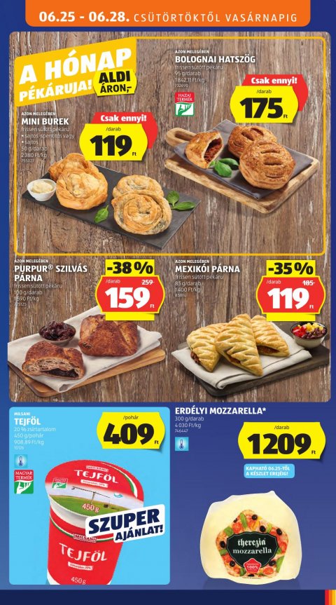 ALDI akciós újság