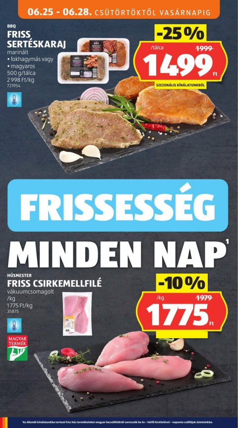 ALDI akciós újság