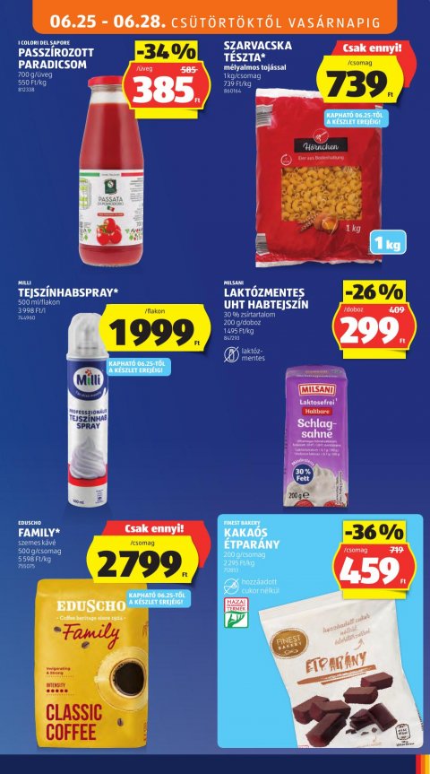 ALDI akciós újság