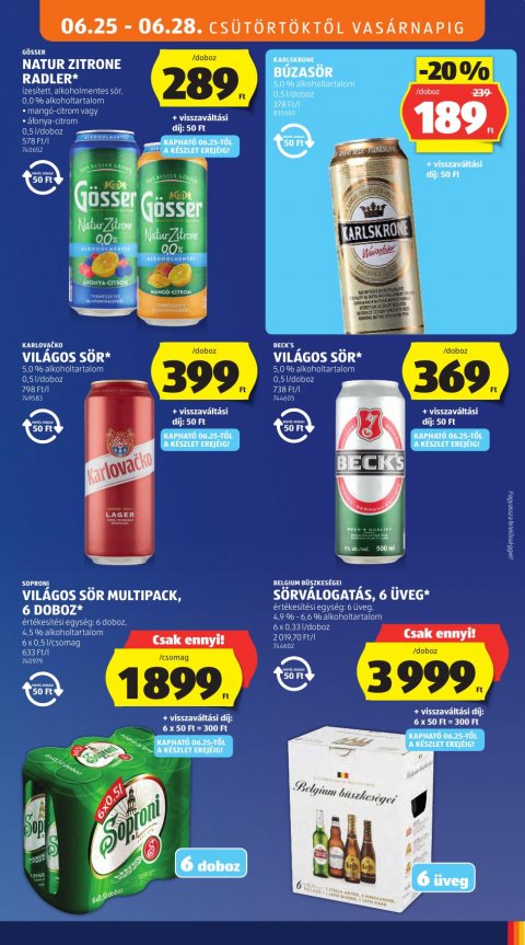 ALDI akciós újság