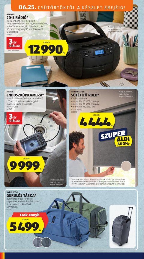 ALDI akciós újság