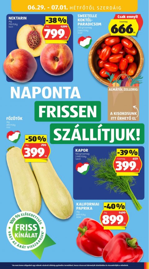 ALDI akciós újság