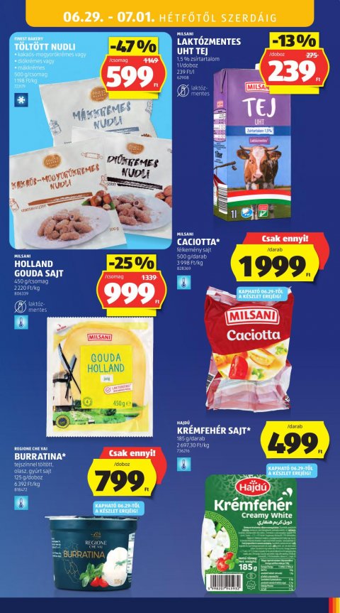 ALDI akciós újság