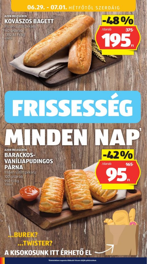 ALDI akciós újság
