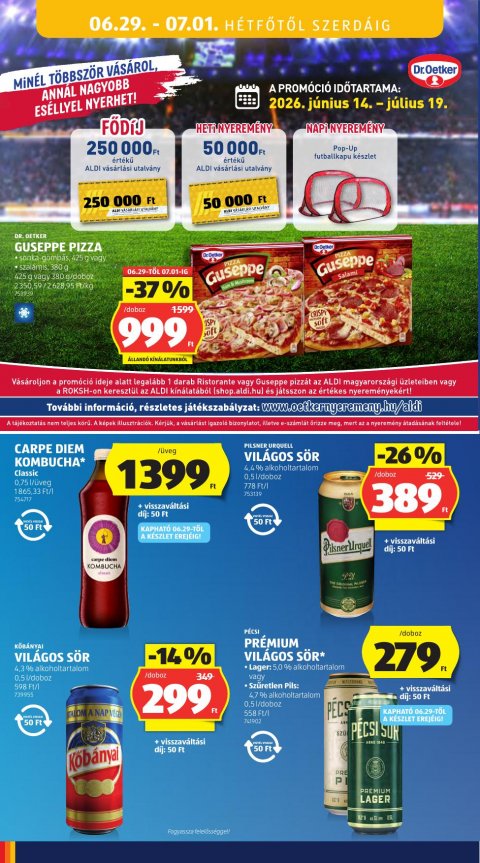 ALDI akciós újság