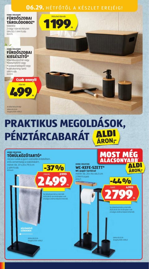 ALDI akciós újság