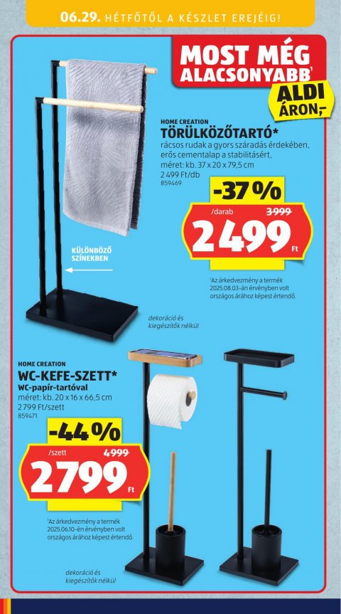 ALDI akciós újság