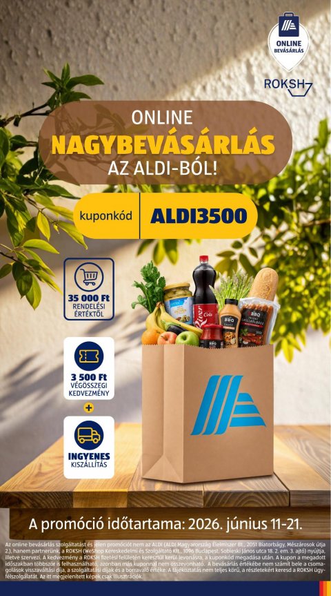 ALDI akciós újság