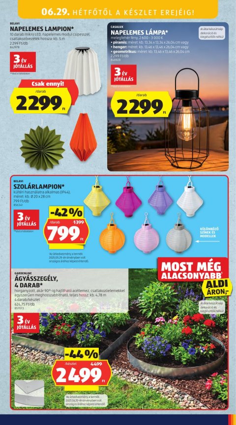 ALDI akciós újság