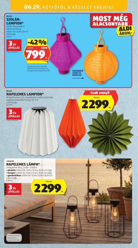 ALDI akciós újság