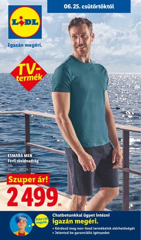 LIDL Nonfood akciós újság od 25. 6. 2026 do 25. 6. 2026