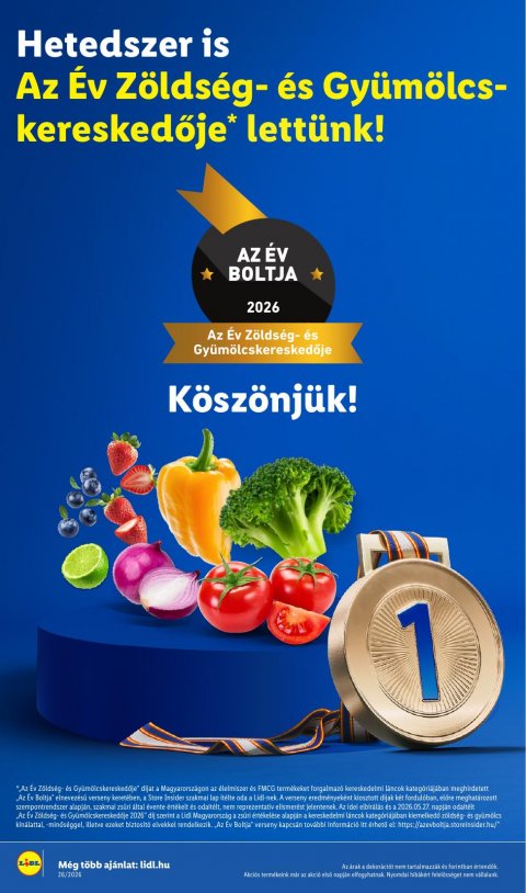 LIDL akciós újság