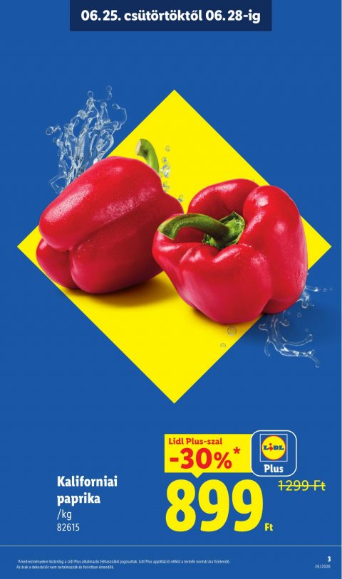 LIDL akciós újság