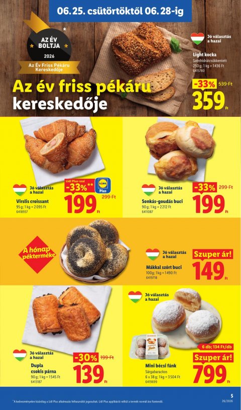 LIDL akciós újság