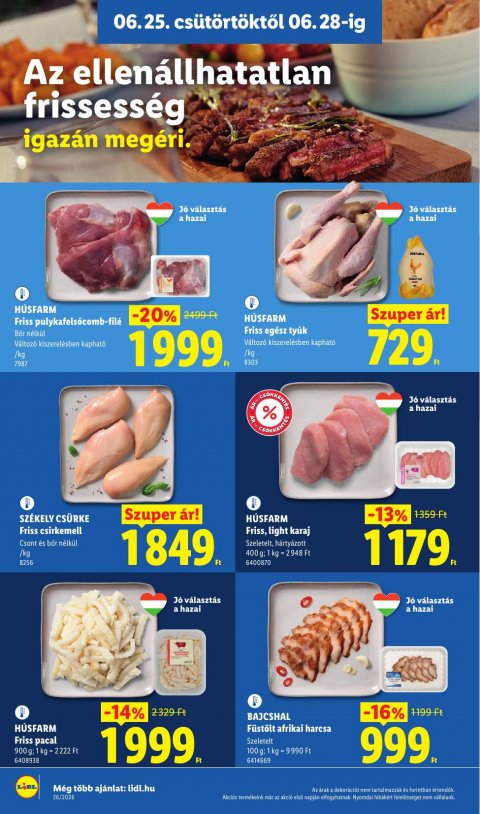 LIDL akciós újság