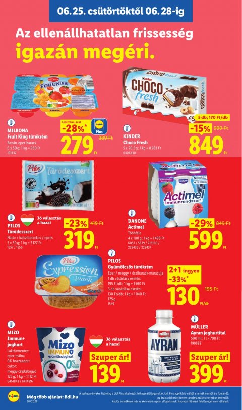 LIDL akciós újság