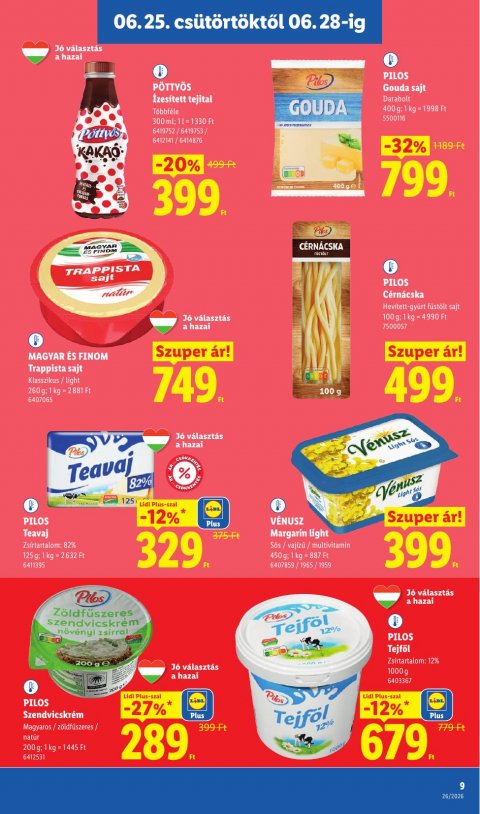 LIDL akciós újság