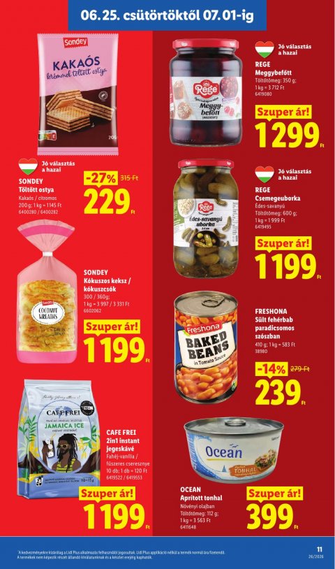 LIDL akciós újság