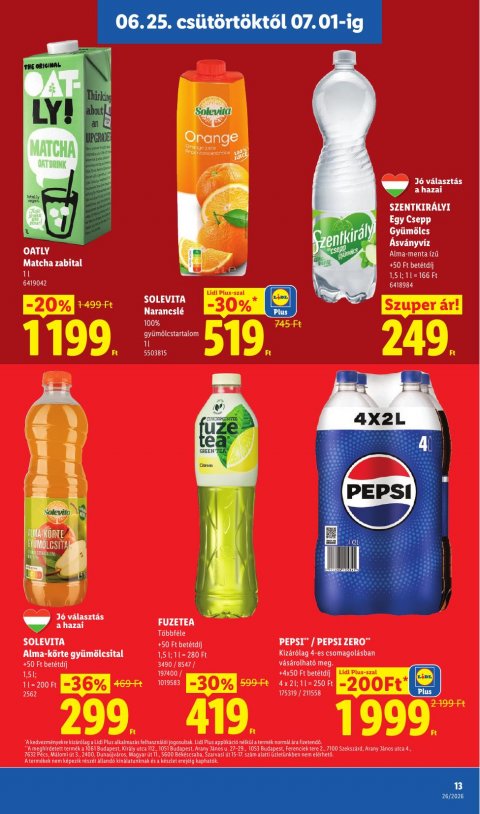 LIDL akciós újság