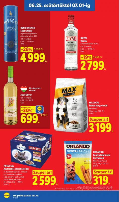 LIDL akciós újság