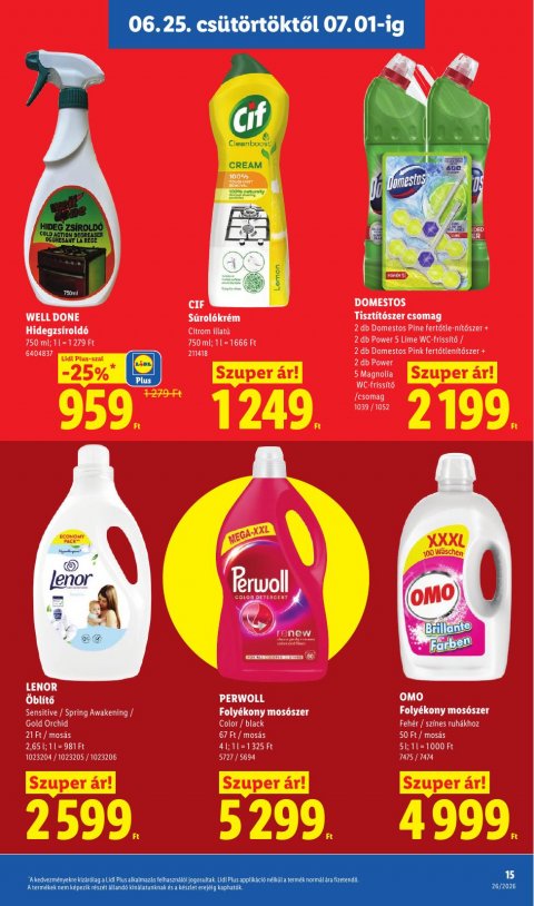 LIDL akciós újság