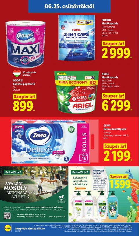 LIDL akciós újság