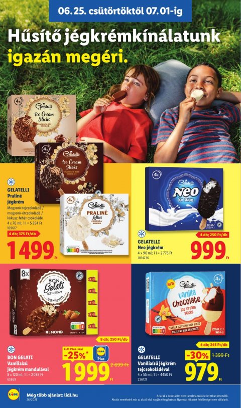 LIDL akciós újság