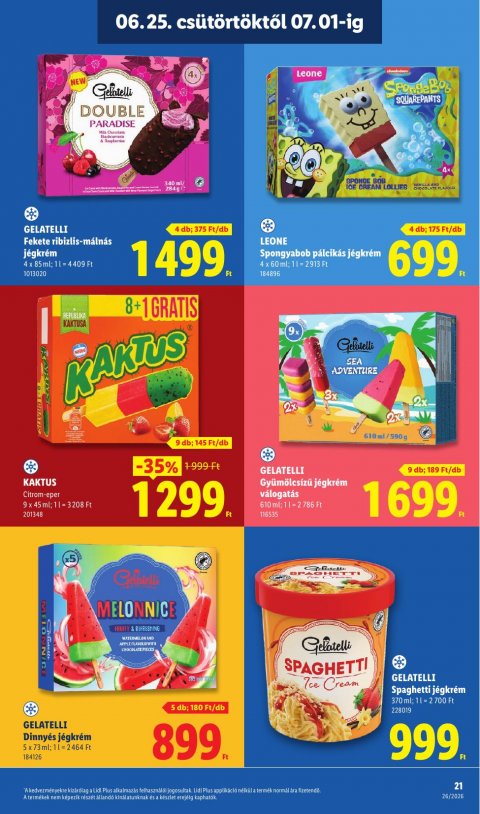 LIDL akciós újság