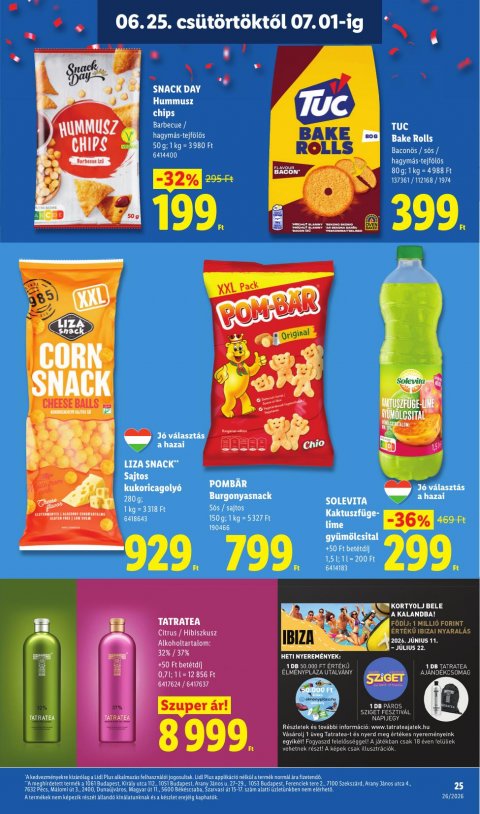 LIDL akciós újság