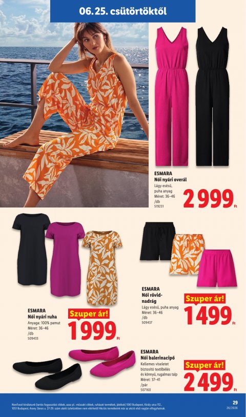 LIDL akciós újság