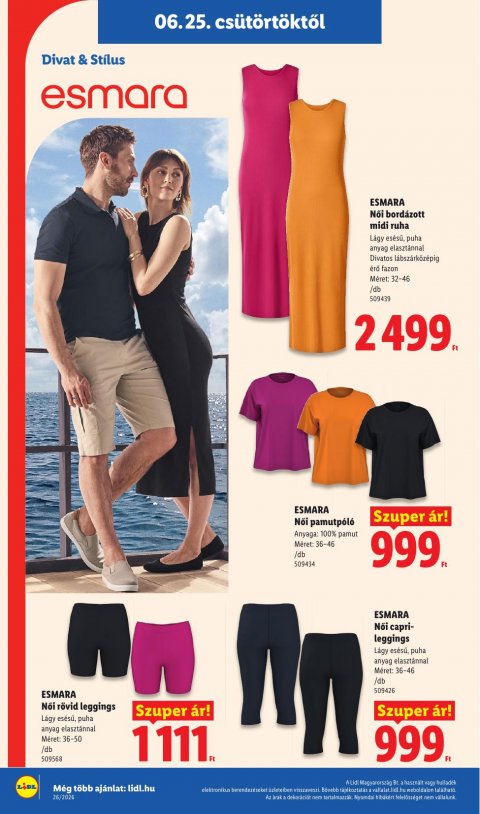 LIDL akciós újság