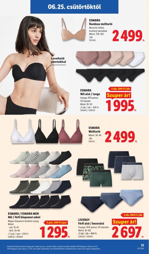 LIDL akciós újság