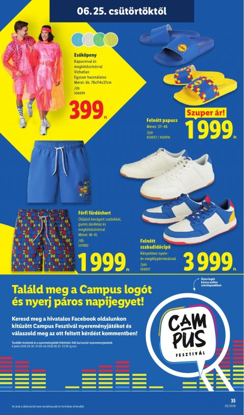 LIDL akciós újság