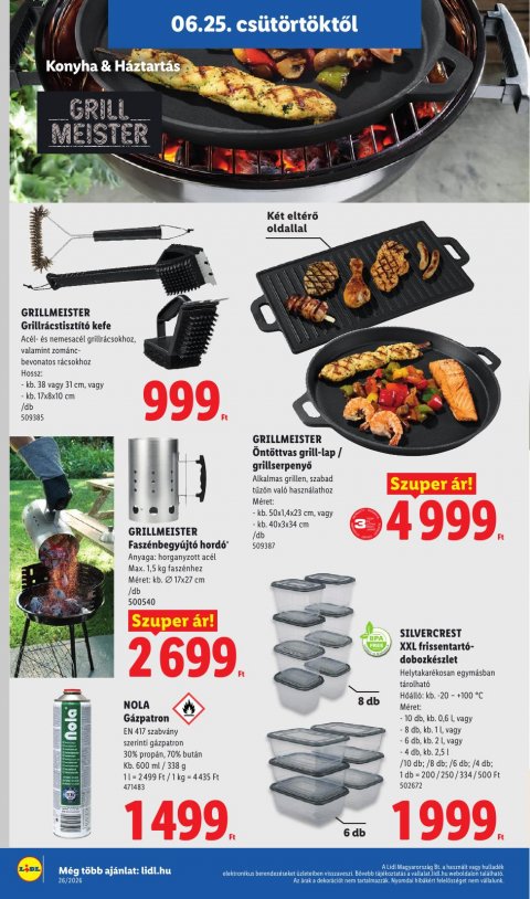 LIDL akciós újság