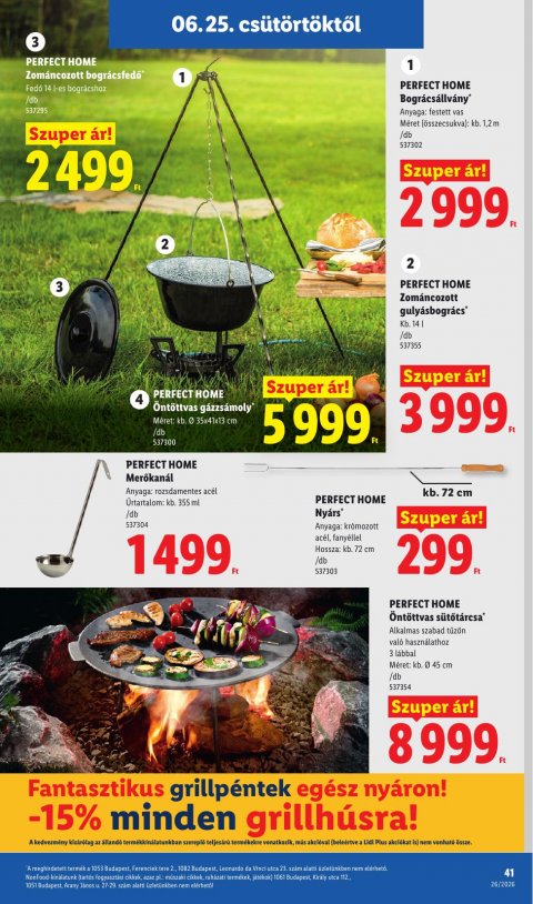 LIDL akciós újság