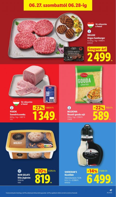 LIDL akciós újság