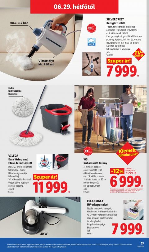 LIDL akciós újság