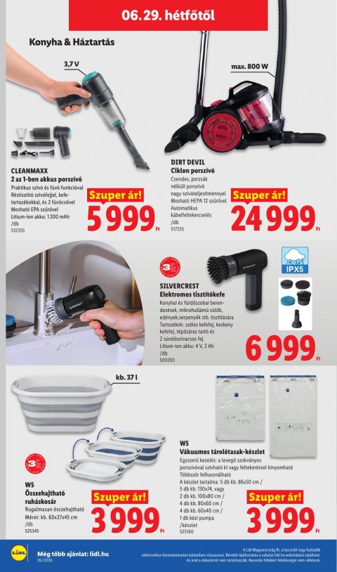 LIDL akciós újság