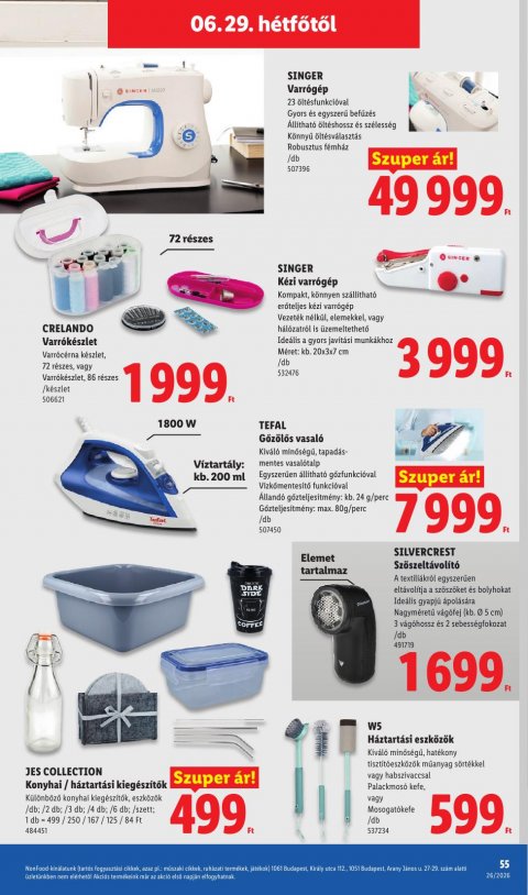 LIDL akciós újság