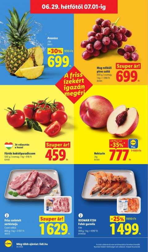 LIDL akciós újság