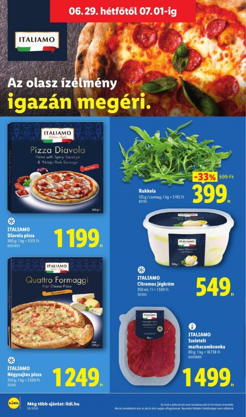LIDL akciós újság