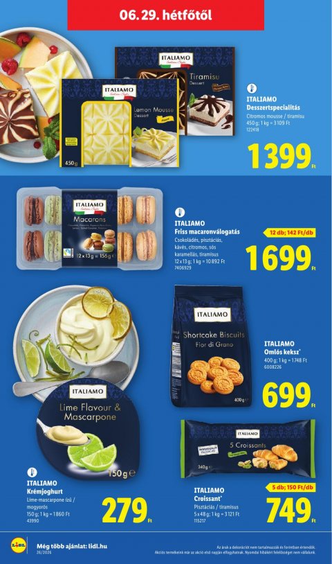 LIDL akciós újság