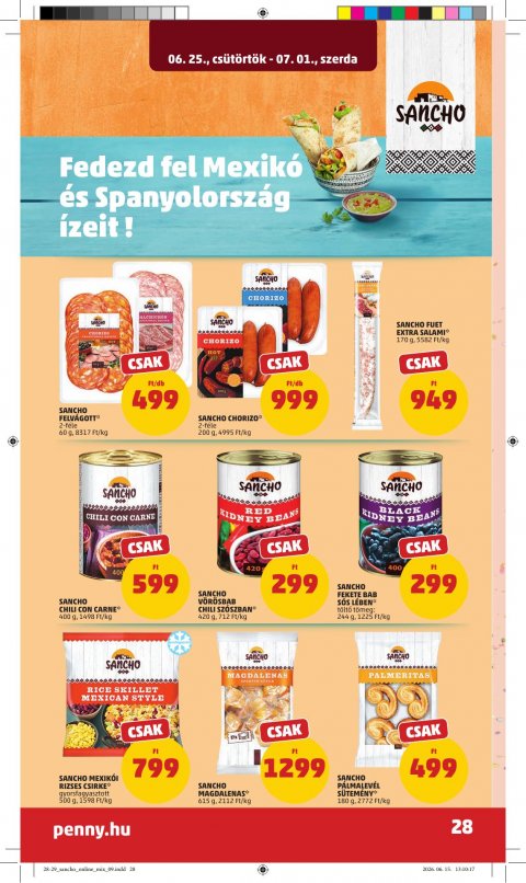 PENNY akciós újság