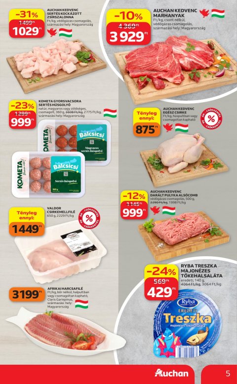 AUCHAN Heti Hipermarket akciós újság