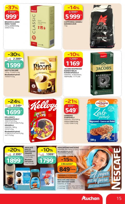 AUCHAN Heti Hipermarket akciós újság